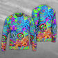 Hippie Funny Octopus Colorful Tie Dye Sweater For Colorful Outfits Weekend Events And Thoughtful Gift Giving