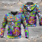 Hippie Mushroom Stay Trippy Hoodie For Festival Adventures Daily Outfits And Gift Giving