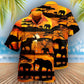 Yellow Elephant Stronger Think Sky Hawaiian Shirt For Beach Parties And Weekend Getaways