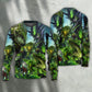 Green Dragon Skull Fantasy Sweater For Art Lovers Holidays Parties And Comfortable Wear