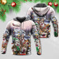 Christmas Cat Only One Need Hoodie For Winter Streetwear Christmas Travel And Seasonal Home Gatherings
