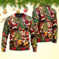 Christmas Santa Story Gift For Xmas Sweater For Seasonal Parties Cozy Gatherings And Thoughtful Holiday Gifts