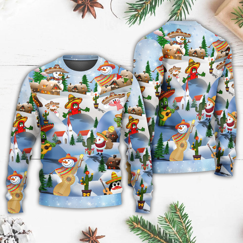 Christmas American Pride Merry Xmas Sweater For Winter Celebrations Family Events And Relaxed Seasonal Styling