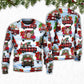 Gnome And Christmas Truck Merry Xmas Sweater For Holiday Parties Family Gatherings And Seasonal Gift Giving