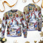 Christmas Winter Holiday Santa Sweater For Festive Parties Family Photos And Comfortable Seasonal Wear