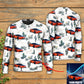 Desert Mountains Cactus Landscape Sweater For Casual Gatherings Holidays And Everyday Comfort