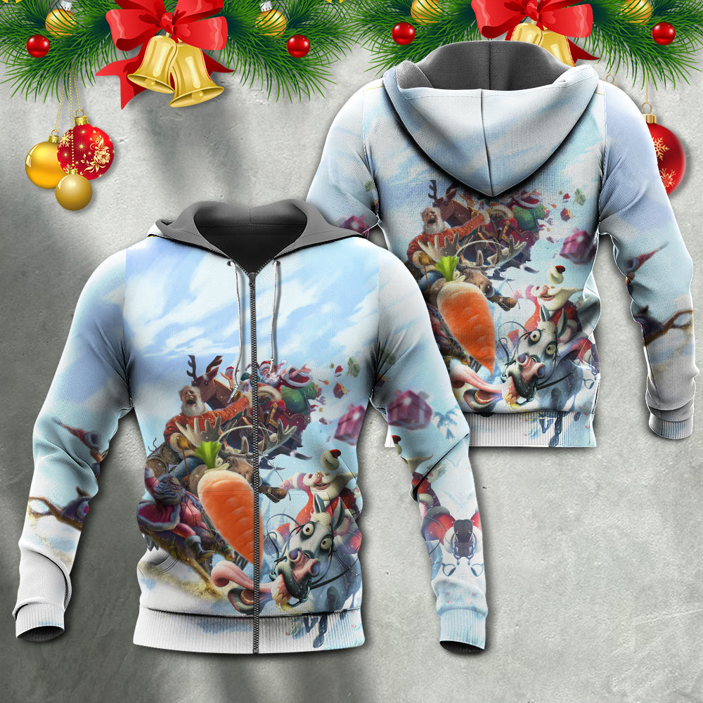 Happy Funny Christmas Santa Hoodie For Holiday Gatherings Winter Travel And Seasonal Gifting