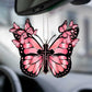 Purple Butterfly Cross 20 Oz Tumbler For Coffee Travel And Daily Drinks