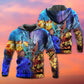 Fantasy Dragon Different World Hoodie For Fantasy Art Lovers Travel Activities And Streetwear