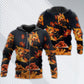 Chicken Wings Fast Food Lover Hoodie For Country Enthusiasts Outdoor Activities And Gifting