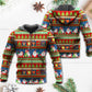 Santa Christmas Joy Hoodie For Winter Adventures Family Gatherings And Festive Everyday Style
