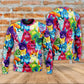 Colorful Cute Kitten Happy Sweater For Animal Inspired Style Events And Comfortable Daily Wear