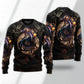 Golden Japanese Dragon Sweater For Animal Inspired Style Events And Comfortable Daily Wear