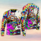 Hippie Unicorn Dream For Wonderland Sweater For Festival Adventures Vacations And Relaxed Daily Styling