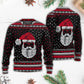 Christmas Santa Retro Viking Sweater For Festive Events Weekend Outings And Comfortable Winter Style
