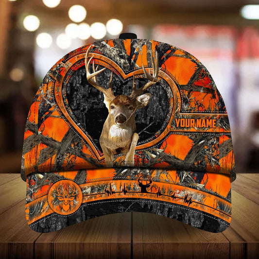 Love Deer Hunting Personalized Classic Cap For Casual Gatherings Travel And Thoughtful Gift Giving