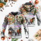 Christmas Farm Merry Xmas Everyone - Hoodie