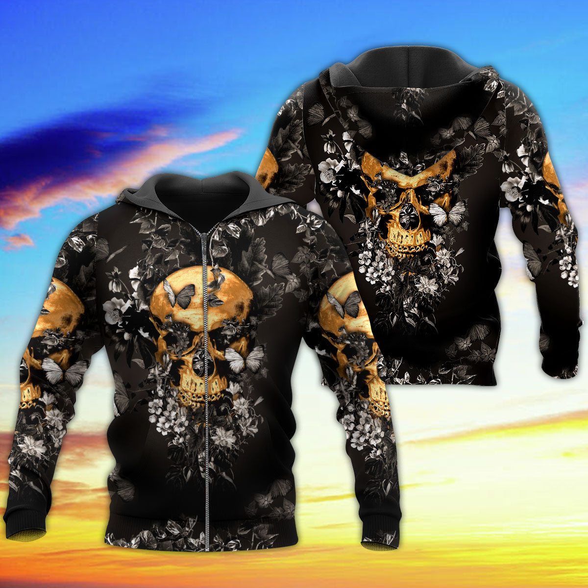 Dark Flowers Grow Moments Hoodie For Everyday Wear Outdoor Adventures And Comfortable Style