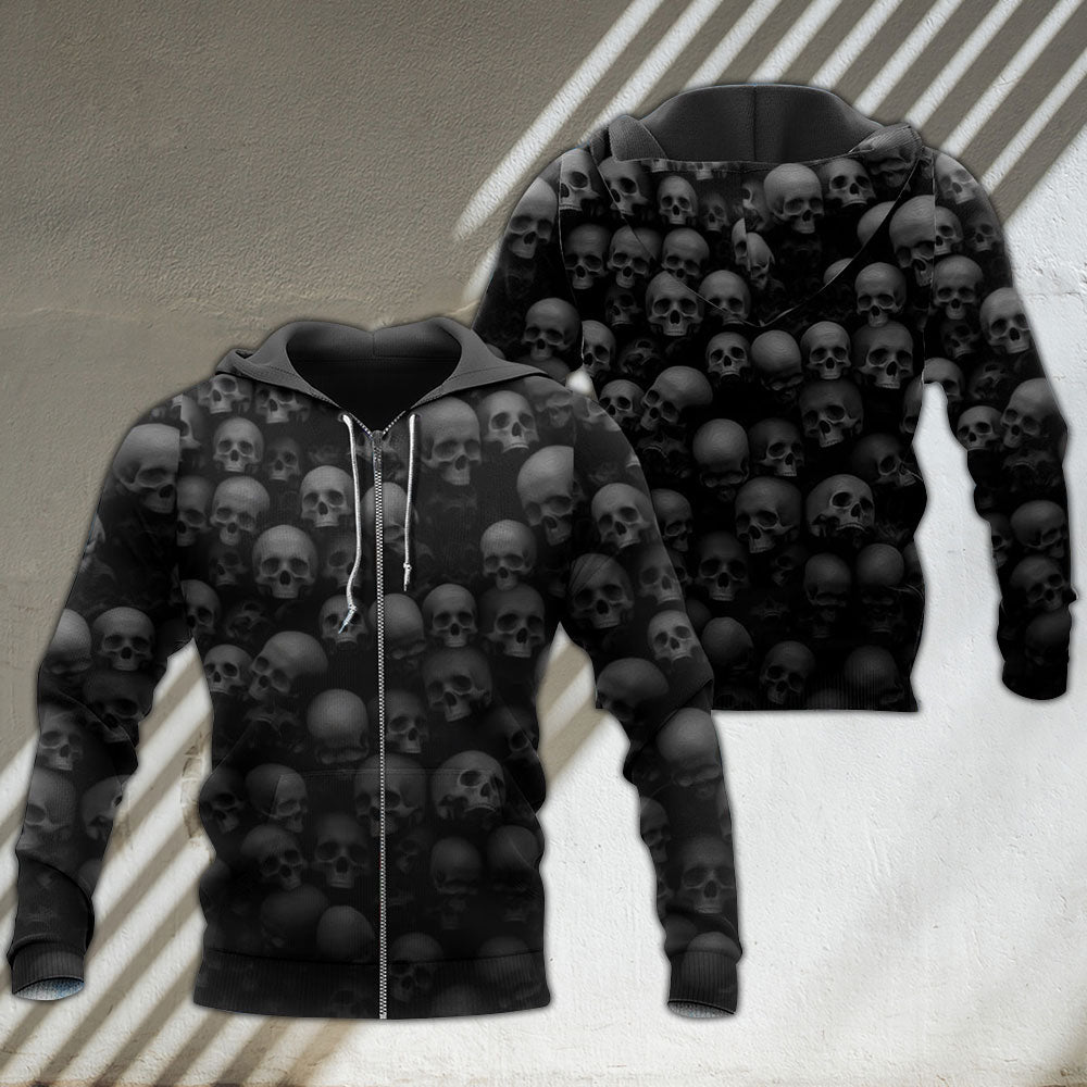 Dark Skull Hoodie For Distinctive Streetwear Holidays And Thoughtful Gifts