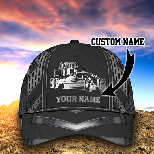 Excavator All Over Print Classic Cap For Vacation Style Outdoor Activities And Daily Comfort