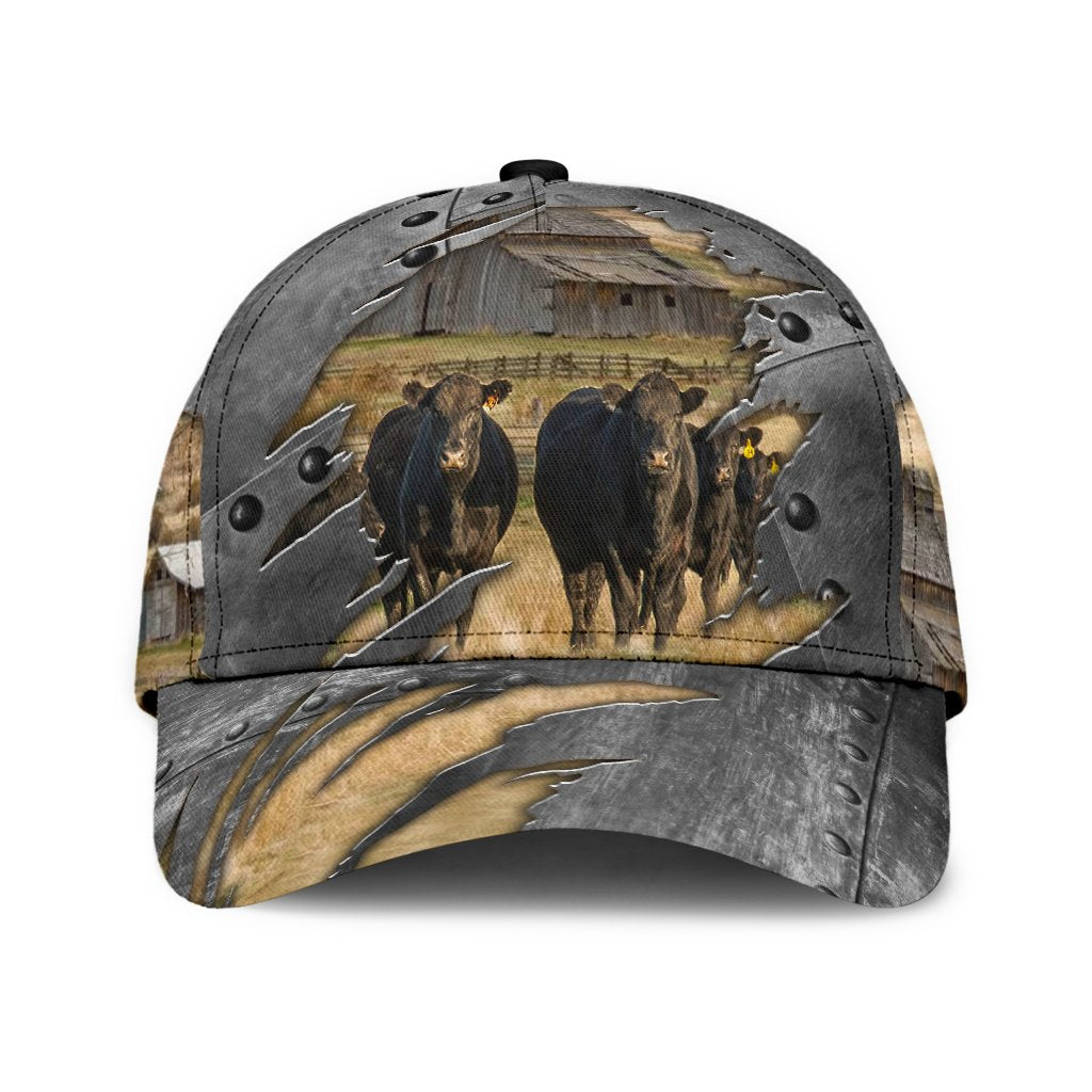 Cow All Over Print Classic Cap For Casual Styling Beach Days And Weekend Adventures