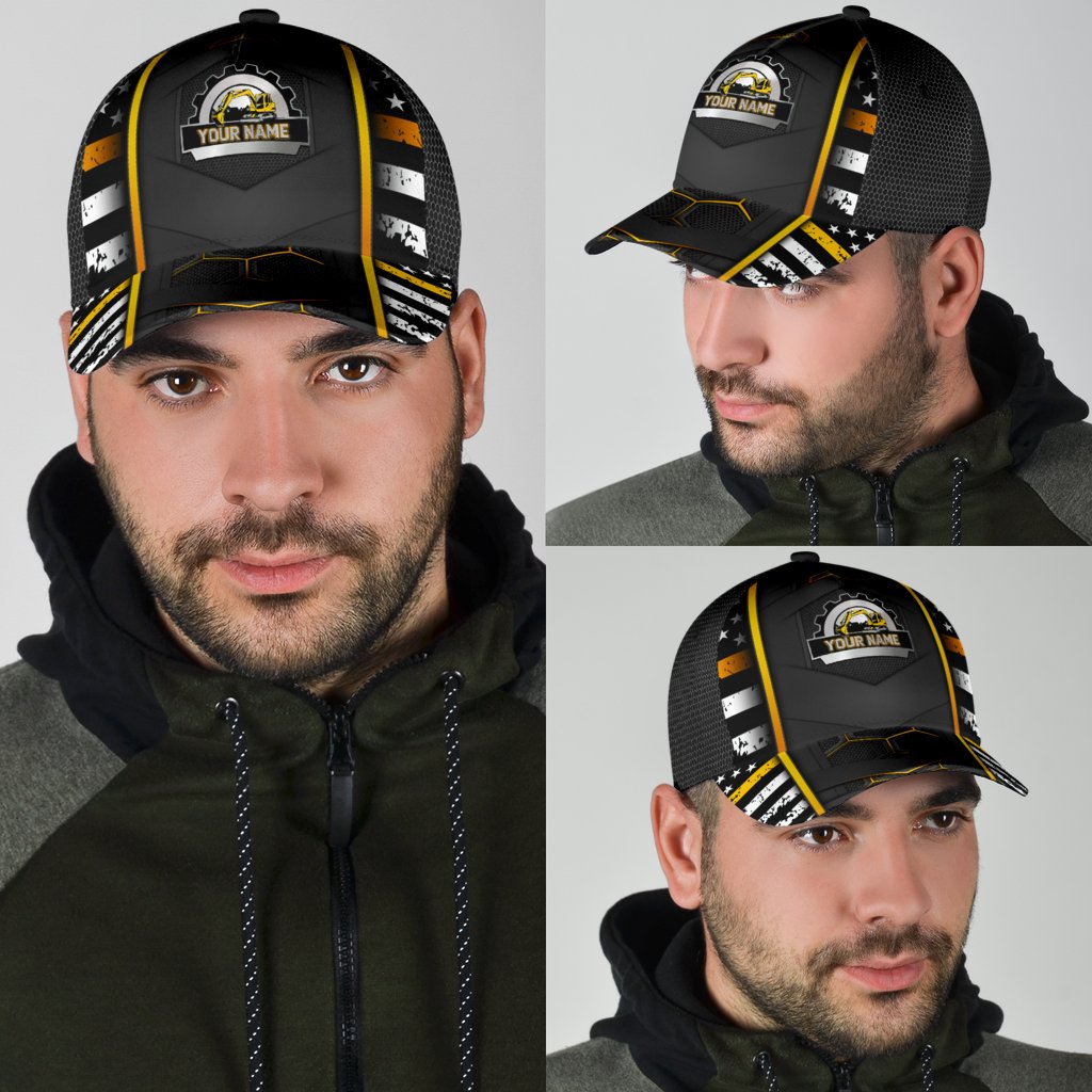 Personalized Excavator Operator Classic Cap For Casual Travel Parties And Comfortable Outdoor Wear