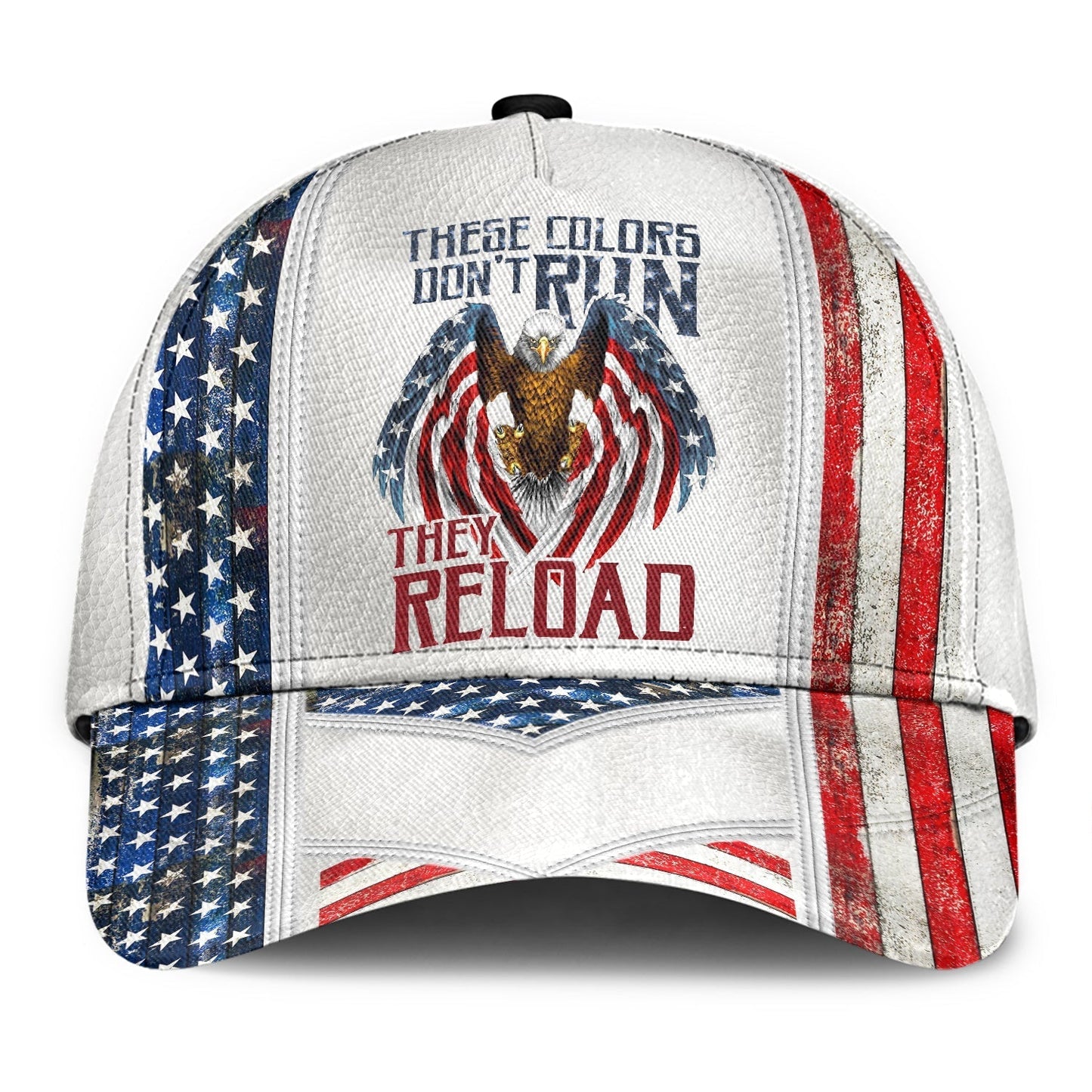 White American Eagle Colors Never Run Classic Cap For Casual Gatherings Travel And Thoughtful Gift Giving