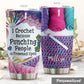 Crochet Love Because Punching People Personalized 20 Oz Tumbler For Coffee Travel And Daily Drinks