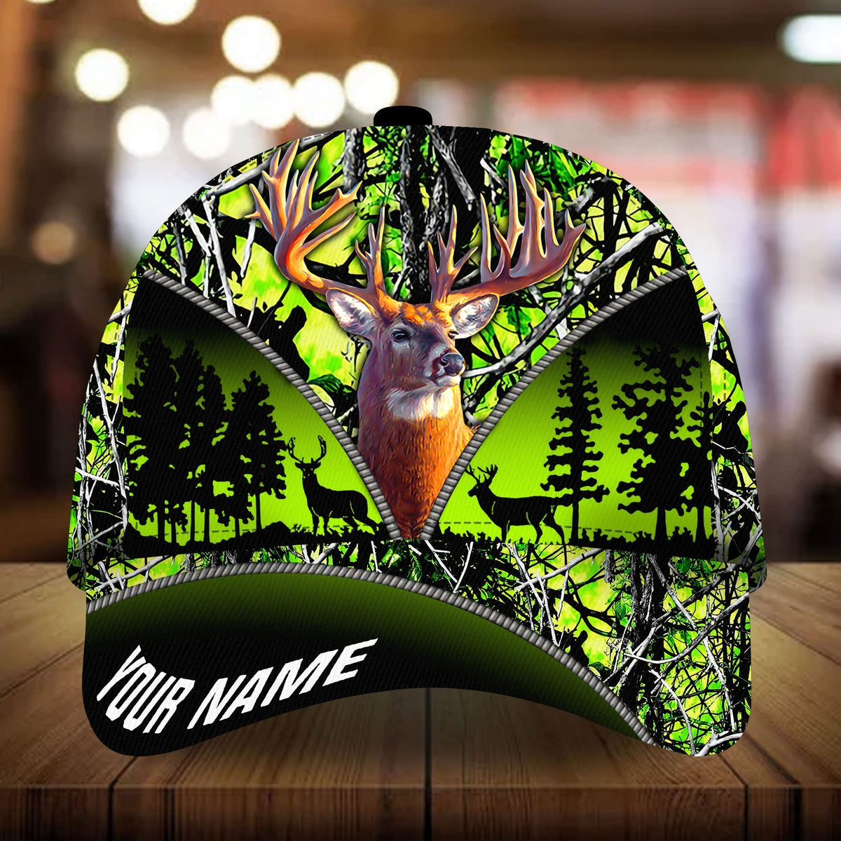 Cool Deer Hunting Art Personalized Classic Cap For Outdoor Travel Festivals And Relaxed Everyday Wear