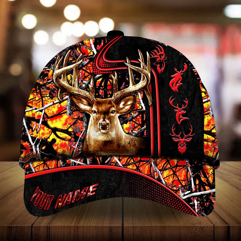 Beautiful Deer Hunting Version Personalized Classic Cap For Daily Outfits Festivals And Thoughtful Gift Giving