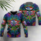 Hippie Dragonfly Mandala Peace Hoodie For Colorful Outings Music Events And Everyday Style