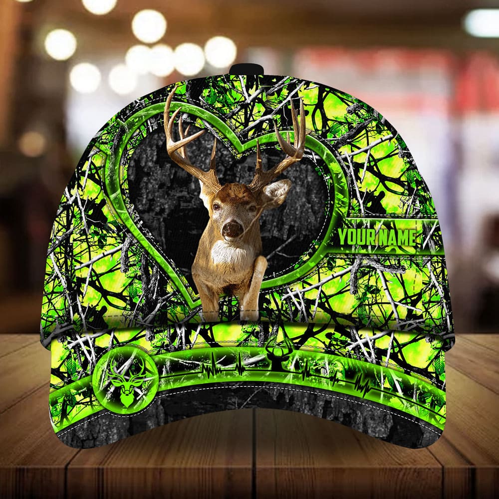 Love Deer Hunting Personalized Classic Cap For Casual Gatherings Travel And Thoughtful Gift Giving