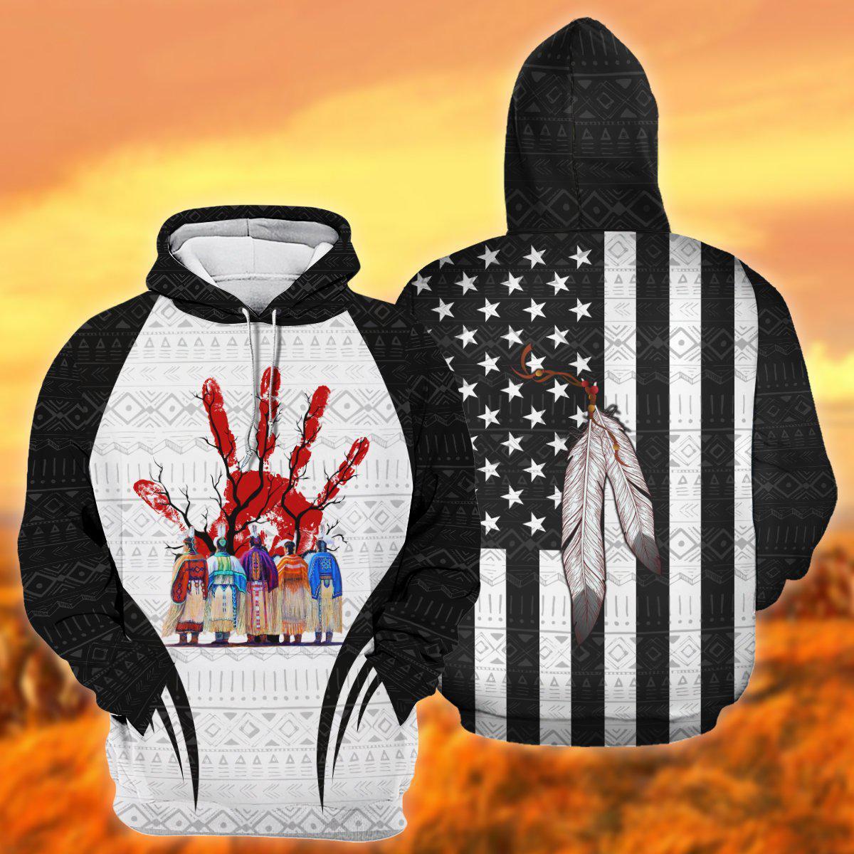 Native Inspired People Love Life Hoodie For Heritage Artwork Enthusiasts Weekend Trips And Gifting