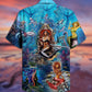 Mermaid Queen Hawaiian Shirt For Summer Events And Casual Outdoor Wear