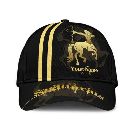Sagittarius Custom All Over Print Classic Cap For Daily Styling Weekend Travel And Outdoor Activities