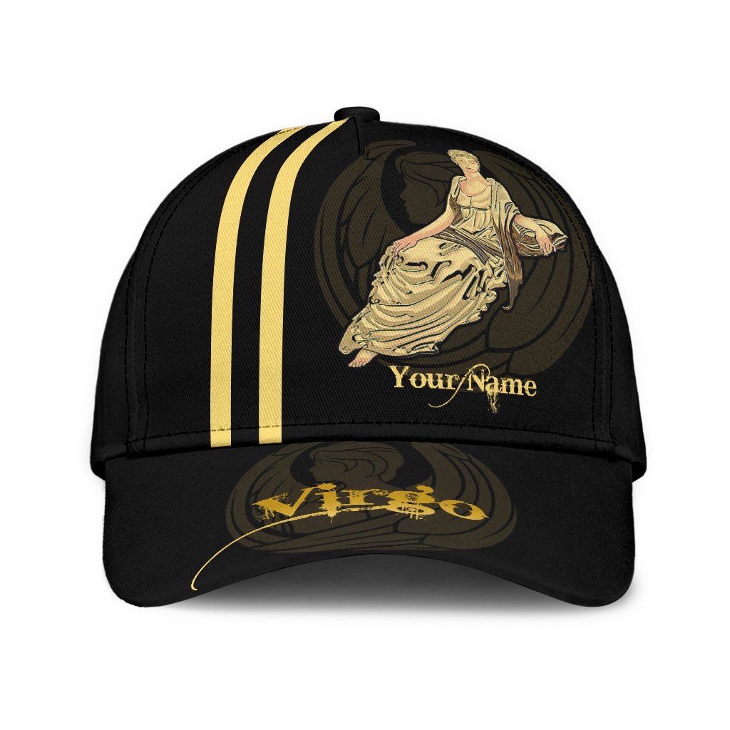 Virgo Custom All Over Print Classic Cap For Casual Travel Parties And Comfortable Outdoor Wear