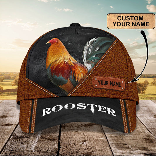 Personalized Rooster Farm Classic Cap For Summer Outings Festivals And Relaxed Daily Wear