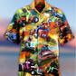 Racing Car Hawaiian Shirt With All Over Print For Coastal Trips Outdoor Events And Relaxed Summer Wear