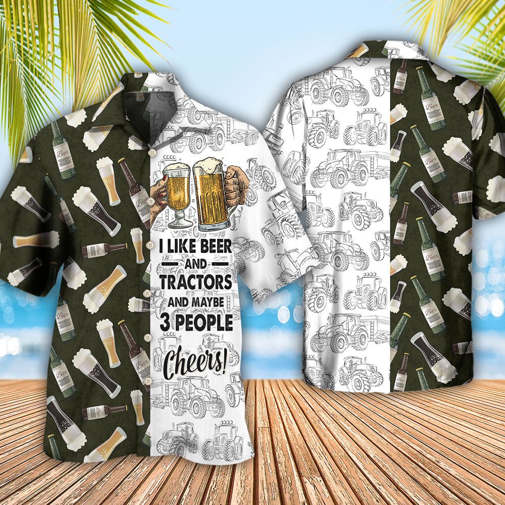 Beer Trators Maybe People Hawaiian Shirt For Summer Events And Casual Outdoor Wear