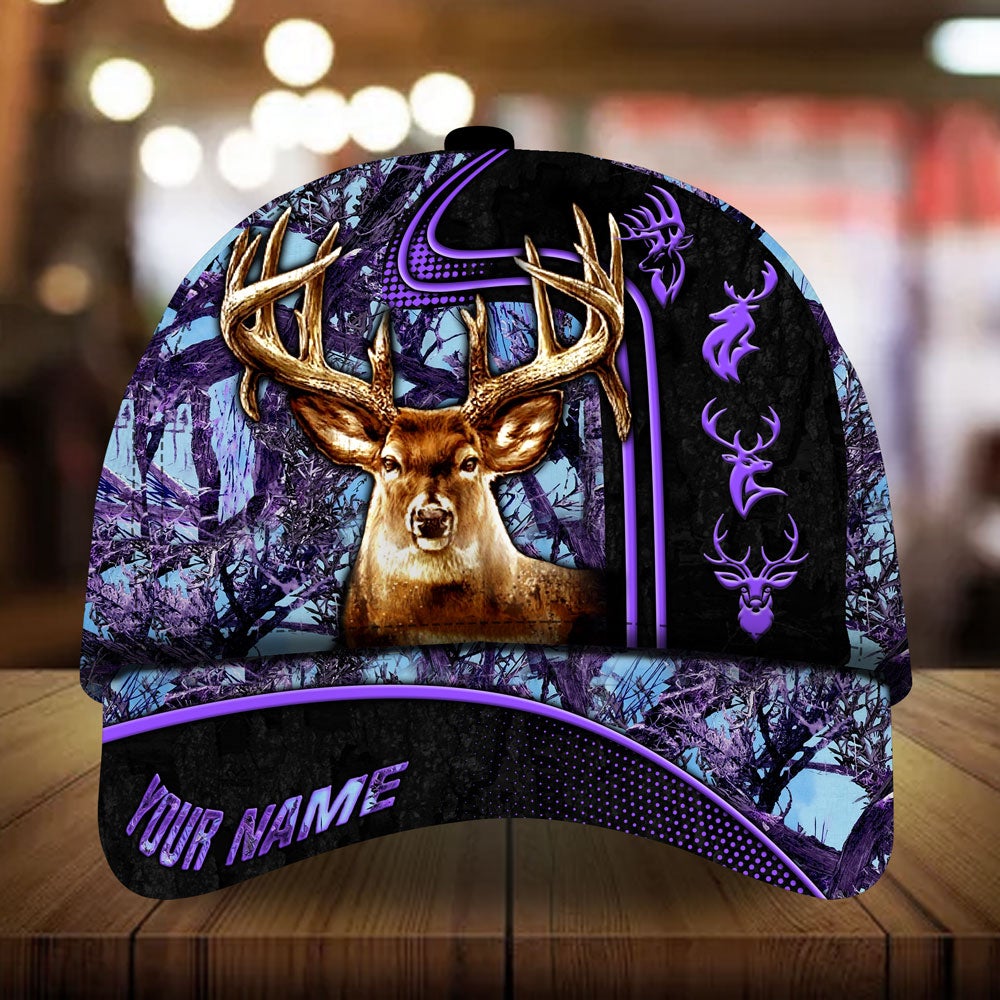 Beautiful Deer Hunting Version Personalized Classic Cap For Daily Outfits Festivals And Thoughtful Gift Giving