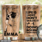 Pole Fitness In My Heart Personalized 20 Oz Tumbler For Coffee Travel And Daily Drinks
