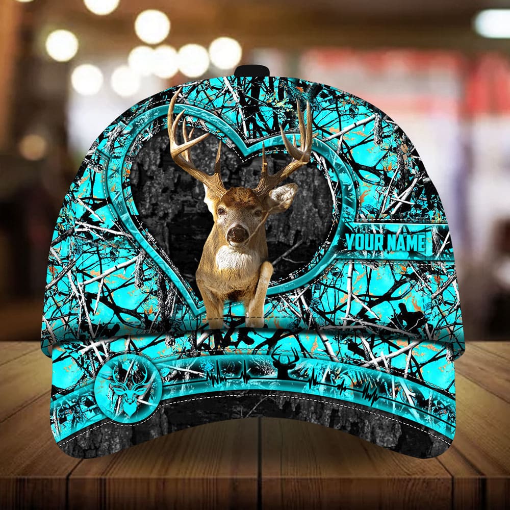 Love Deer Hunting Personalized Classic Cap For Casual Gatherings Travel And Thoughtful Gift Giving