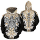 Gold Hawaii Turtle Tribal Armor Hoodie For Ocean Lovers Beach Travel And Relaxed Everyday Style