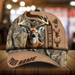 Whitely Deer Hunting Camo Personalized Classic Cap For Weekend Adventures Festivals And Gift Giving