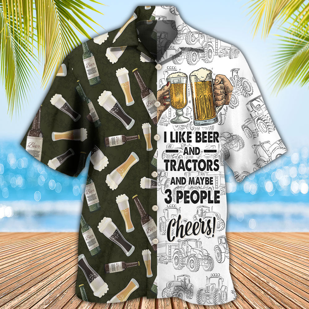 Beer Trators Maybe People Hawaiian Shirt Design Detail For Beach Days And Holiday Travel