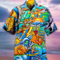 Surfing Hawaiian Shirt With All Over Print For Beach Getaways Resort Outings And Thoughtful Gifting