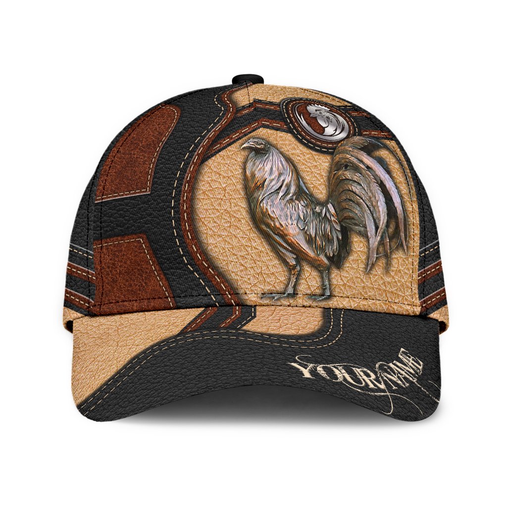Rooster All Over Print Classic Cap For Holiday Adventures Parties And Comfortable Styling