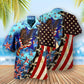 American Darkness Stars Sky Hawaiian Shirt For Summer Events And Casual Outdoor Wear