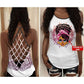Black Woman Love Peace Hollow Tank Top For Yoga Workouts And Festival Wear