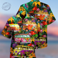 Hippie Bus Colorful Hawaiian Shirt For Resort Escape, Poolside Gathering, And Everyday Comfort